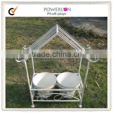 Antique New Item Wrought Iron Outdoor Metal Flower Pot photo-3