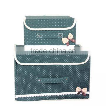 N490 New Arrival Household Non Woven Box Foldable Storage Box photo-5