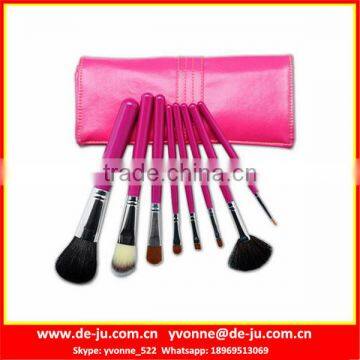 Pink Set Cheap Makeup Brush Bag