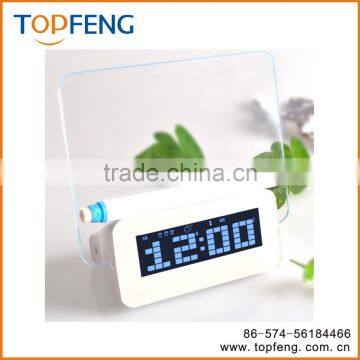 Table Desk LED Light Night Alarm Clock With Memo Board/led Message Board Alarm Clock photo-3