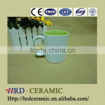 OEM design Fashion hand printed ceramic cup