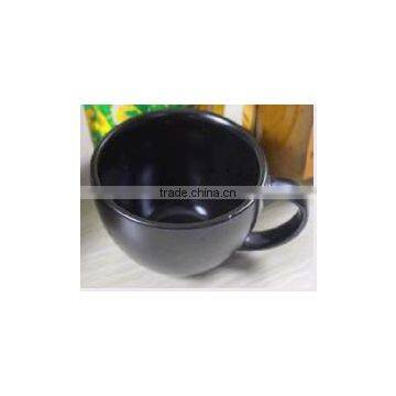 Best Selling V-shape Color Glazed Ceramic Coffee Mug Cup for Drinking photo-3