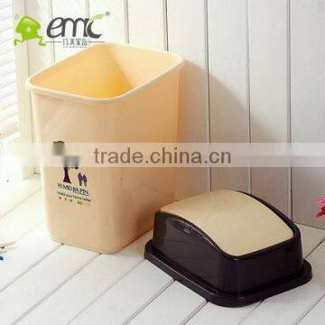 Hot Selling Practical Square Dustbin With Flip Lid photo-3