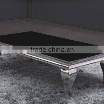 C8028 Living Room Furniture Centre Glass Table Design photo-2