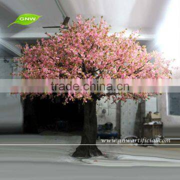 GNW BLS015 Pink Artificial Indoor Cherry Flower Trees Garden Landscaping Wedding Blossom Tree