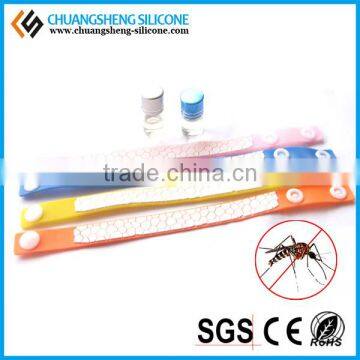 Customer Logo Fluo Silicone Mosquito Repellent Bracelet photo-5