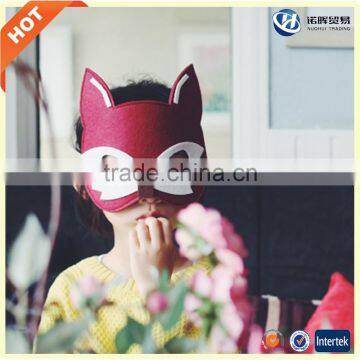 2016 hot cheap children animal felt mask for party