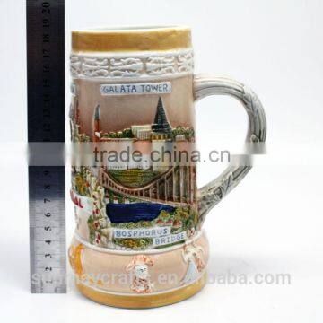 Wholesale Custom High Quality Turkey Istanbul Souvenir Ceramic Cup for Sale photo-5