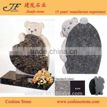 Teddy Bear Headstone Boo Bear Head Stone photo-2