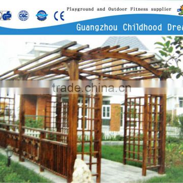 (HD-19203)Outdoor leisure pavilion wood garden pavilion