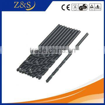 DIN338 Straight Shank High Speed Steel Titanium Coated Black Oxide Twist Drill Bit photo-3