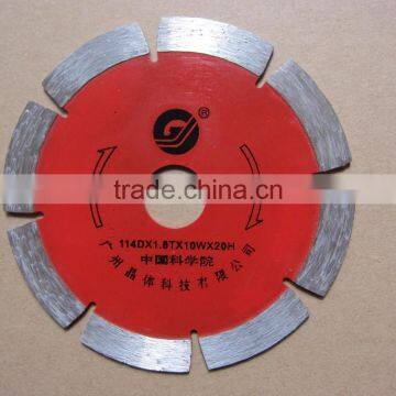 Guangjing 4.5" Diamond Segment Sintered Saw Blade Wheel Marble Cutting Blade Price photo-4