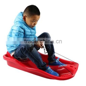 plastic child snow ski sled for outdoor play