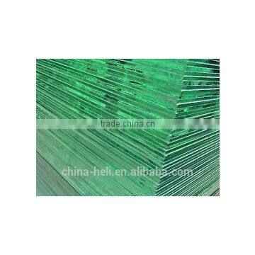 hot sell green floating glass