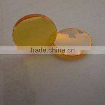 Yellow Color Co2 Laser Cutting Lens 20 mm Diameter 50.8 mm Focus Length photo-5
