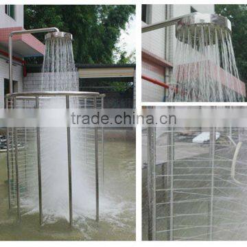 Strong Power Massage Stainless Steel Spa Shower Goose ,snake Shape Garden Pond Waterfall,protable Curtain for Outdoor Pool photo-5