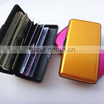 Credit Card Holder Big Size Aluminum Card Wallet New Fashion Card Case Metal Wallet