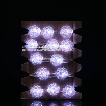 100% White Copper Winter Holiday Christmas Decoration Fairy Light String Mini in the Box Not in the Highstreet Light Set photo-5