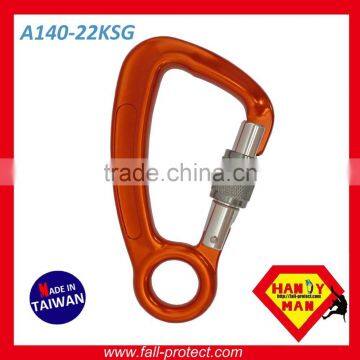 Aluminum Captive Eye Screw Lock Tow Carabiner photo-3