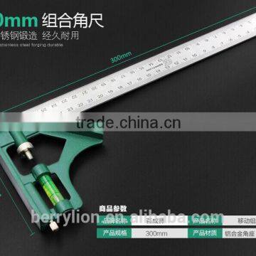 Berrylion High Grade Combination Ruler Stainless Steel Joniers