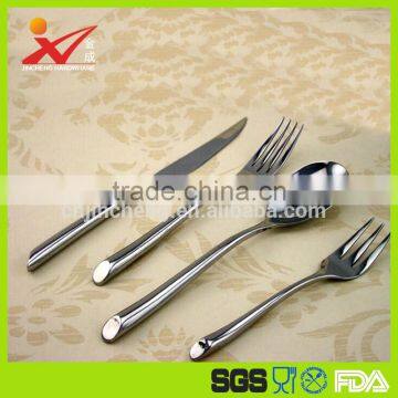 hollow handle 304 (18/8) Stainless Steel Spoon and fork