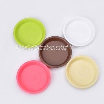 Пластиковая цветная поддон для цветочных горшков/упрочненный поддон для цветочных горшков photo-2