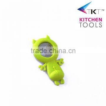 Shark Shaped Cute Silicone With Stainless Steel Bottle Opener photo-2