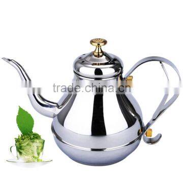 Elegant home stainless steel hand drip coffee kettle