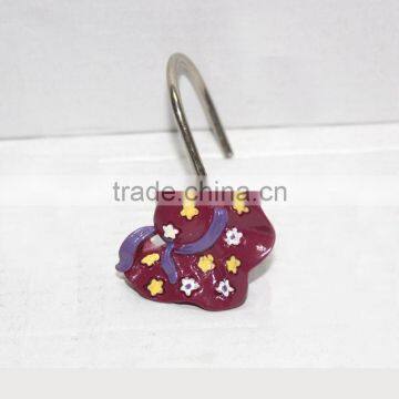 resin little flower cap curtain accessory