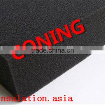 machine foam and mineral wool / rubber foam insulation