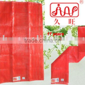 mesh packing bags with label