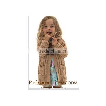 kids 3d sweater,knit sweater coat long,children crochet long cardigan