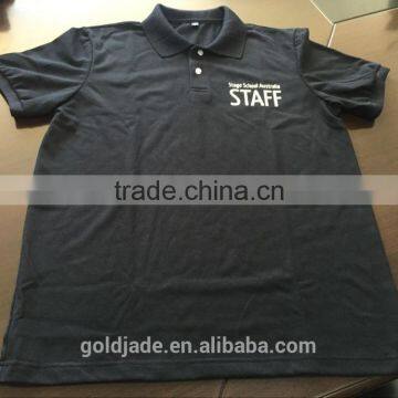 Custom Cotton Student Uniform Pique Polo Shirt for Boys and Girls photo-3