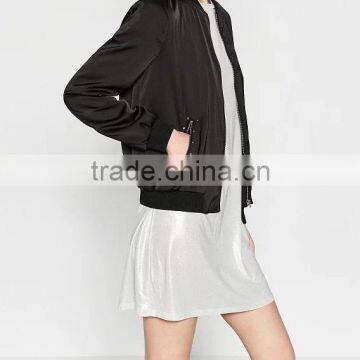 fashion design women clothes bomber jacket