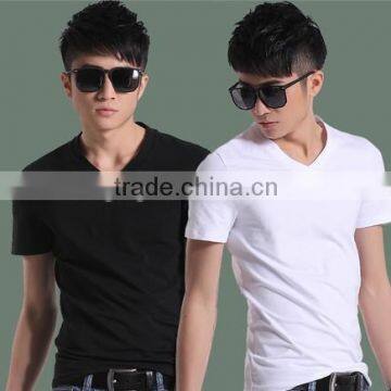 2016 Perfect Popular in China Hot Style Best Quality V-neck T-shirt for Men photo-6