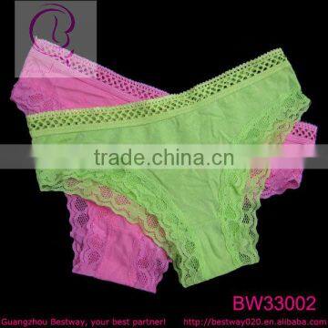 Hot sale sheer cotton underwear from Guangzhou Bestway