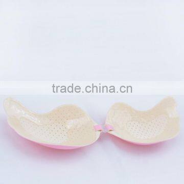 Flesh Color Silicone Sexy Nude Bra for Women photo-2