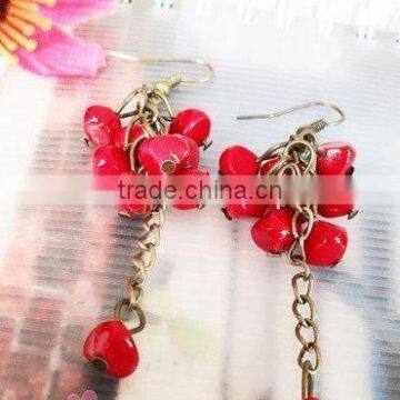 acrylic bead earrings,economic earring jewelry