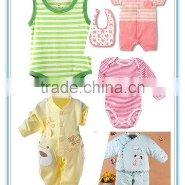 Printed Autumn Wear Long Sleeve Custom Infant Organic Cotton Wholesale Newborn Cheap Baby Clothes China photo-4