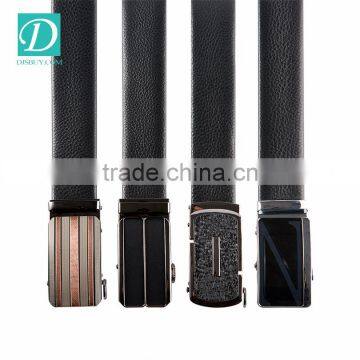 Wholesales Custom Logo Zinc Alloy Buckle Genuine Leather Belt For Men photo-2