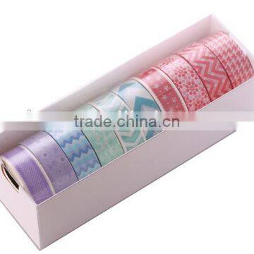 10 Colors Washi Tape One Set 4C Printing 1.5cm Width Paper Tape photo-5