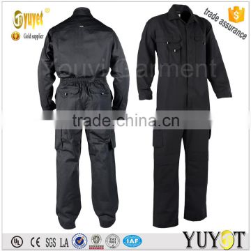 Navy 100% Cotton 320gsm Long Sleeve Comfortable work Coveralls