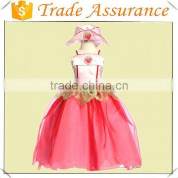 Wholesalers Latest Dress Patterns for Girls Princess Costume With Butterfly Bow in Stock Items Latest Dress