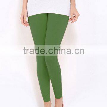 DARK OLIVE GREEN ANKLE LENGTH LEGGING