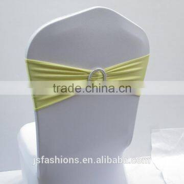 Big Discount Lavender Lycra Chair Bands With Round Buckle Lycra Chair Cover Sash Bands for Weddings Events Decoration photo-5