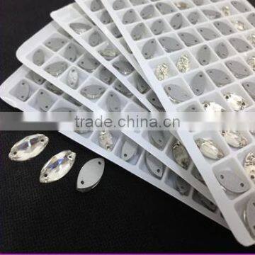 Sew on Crystal Beads for Wedding Dress photo-5