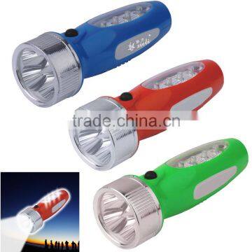 2015 plastic strong super bright led lights flashlights for tents for hunting/camping/emergency