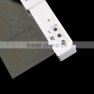 2017 New Arrival Digital Transparent Display Thermometer Hydrometer Indoor Outdoor Station photo-3