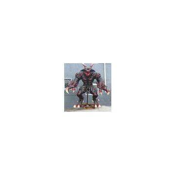 Outdoor Playground and Amusement Park Vivid Monster Fiberglass Statues