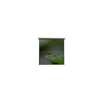 Square Steel Housing Self-lock Wall Projection Screen